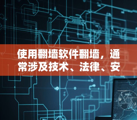 使用翻墙软件翻墙,通常涉及技术、法律、安全和伦理等多方面的考量。以下是详细的步骤和建议