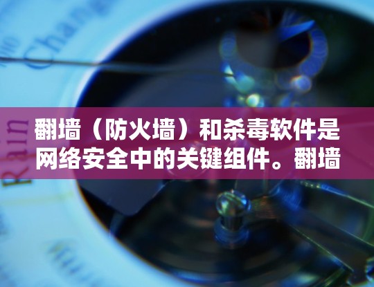 翻墙（防火墙）和杀毒软件是网络安全中的关键组件。翻墙用于阻止未经授权的流量进入内部网络，而杀毒软件则用于检测和阻止恶意软件的传播。以下是一些在翻墙后保护杀毒软件的建议