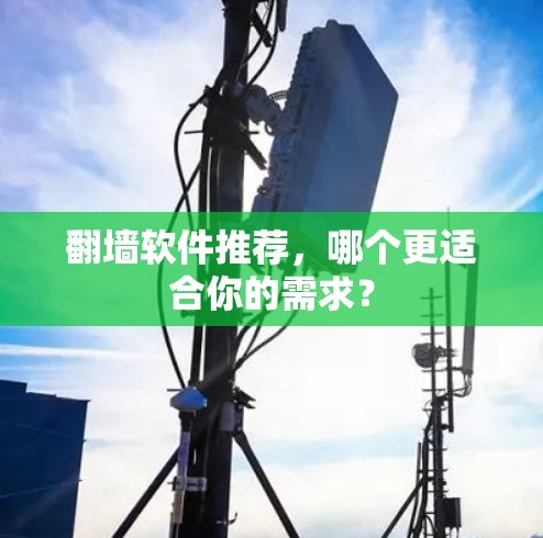 翻墙软件推荐，哪个更适合你的需求？