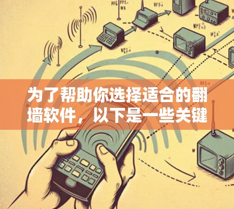 为了帮助你选择适合的翻墙软件，以下是一些关键点和推荐