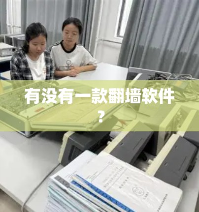 有没有一款翻墙软件？