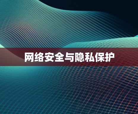 网络安全与隐私保护