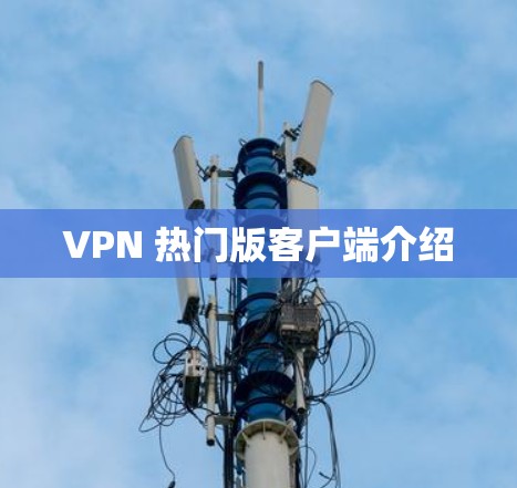 VPN 热门版客户端介绍