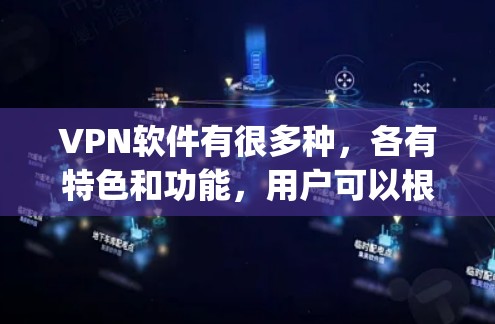 VPN软件有很多种，各有特色和功能，用户可以根据自己的需求选择。以下是一些 commonly recommended VPN software，可以根据你的具体情况下载