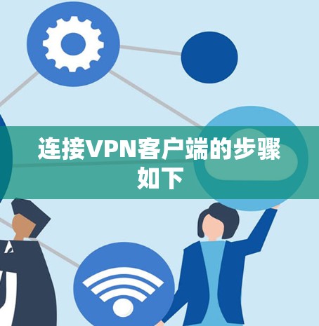 连接VPN客户端的步骤如下