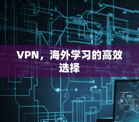 VPN，海外学习的高效选择