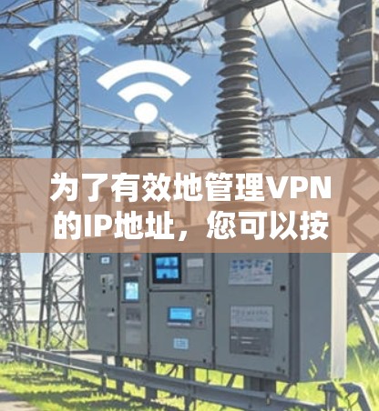 为了有效地管理VPN的IP地址，您可以按照以下步骤进行操作